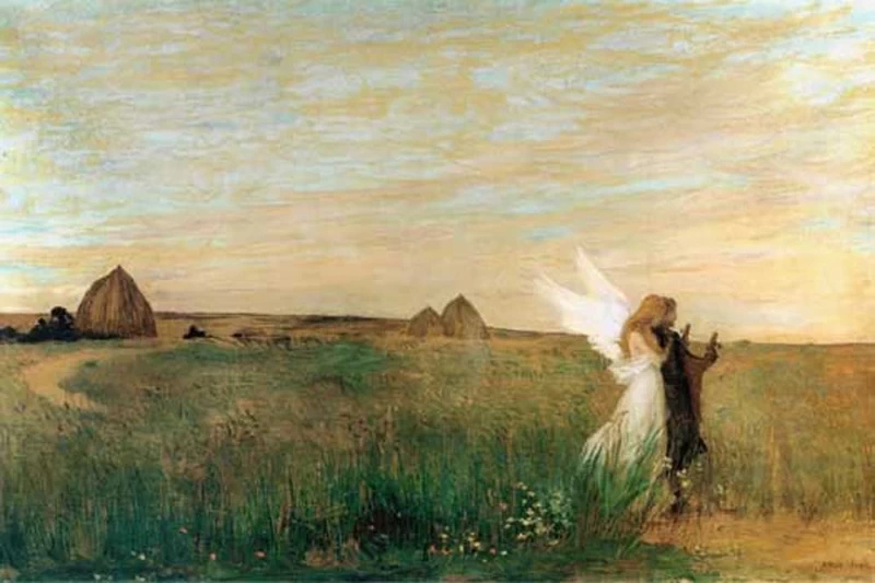 Esiodo ispirato dalla Musa - Los Angeles County Museum of Art
